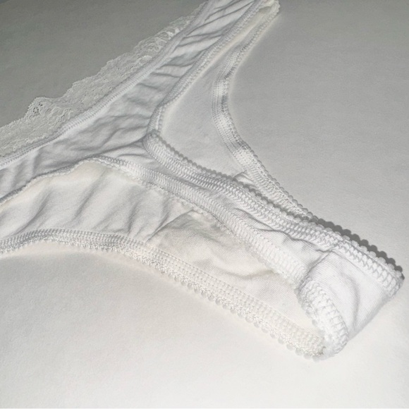 NWOT M&S EU 40 S/M PANTIE UNDERWEAR LINGERIE WHITE NEUTRAL - Picture 5 of 9